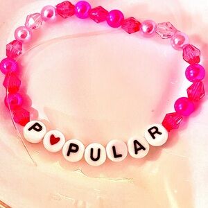 BUY1GET1FREE popular Friendship Bracelet | Pink Girly Aesthetic | Wickedly cool